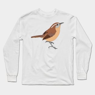 Carolina Wren Long Sleeve T-Shirt